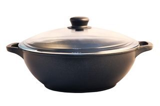 Казан 280мм 4,0л литой стекл/кр АП ТМ Традиция Комфорт алюм.(1/7)