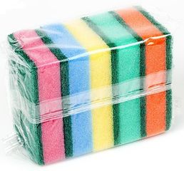 Набор губок для посуды  5шт "DOMINA MIDI" (60/60)