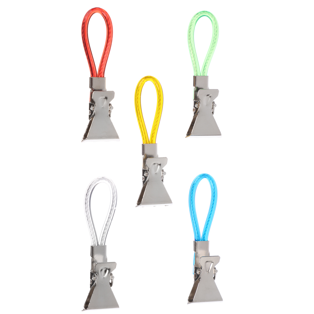 Держатели д/полотенец 5шт (металл) (1/12/288)