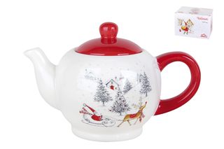 "Merry Christmas" Чайник 1000мл (доломит)п/у (1)