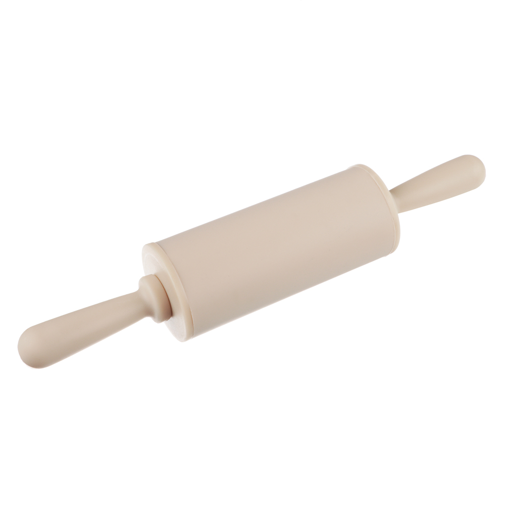 Скалка-мини,силикон,пластик,23*4см,(4цв) (1/36)