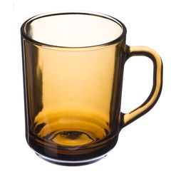 Кружка 250мл "Ogni giorno"/ "Basilico" (дымч. стекло) (12/12)