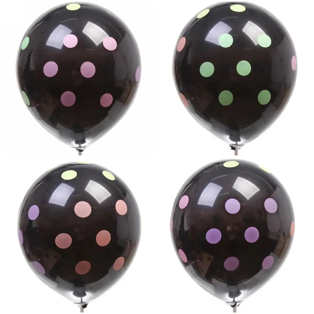 Воздушные шары  5 шт, 12"/25см "Неон" (1/1)