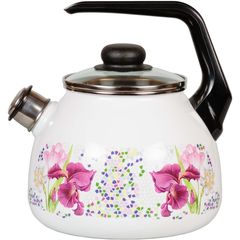 Чайник 3,0л со св. МОЗАИКА эмаль.(1/4)