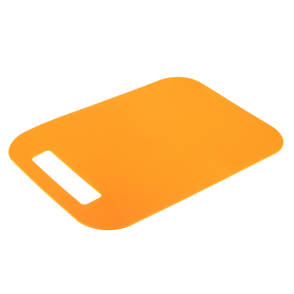Доска разделочная гибкая, 29x21см, пластик Рыжий (1/40)