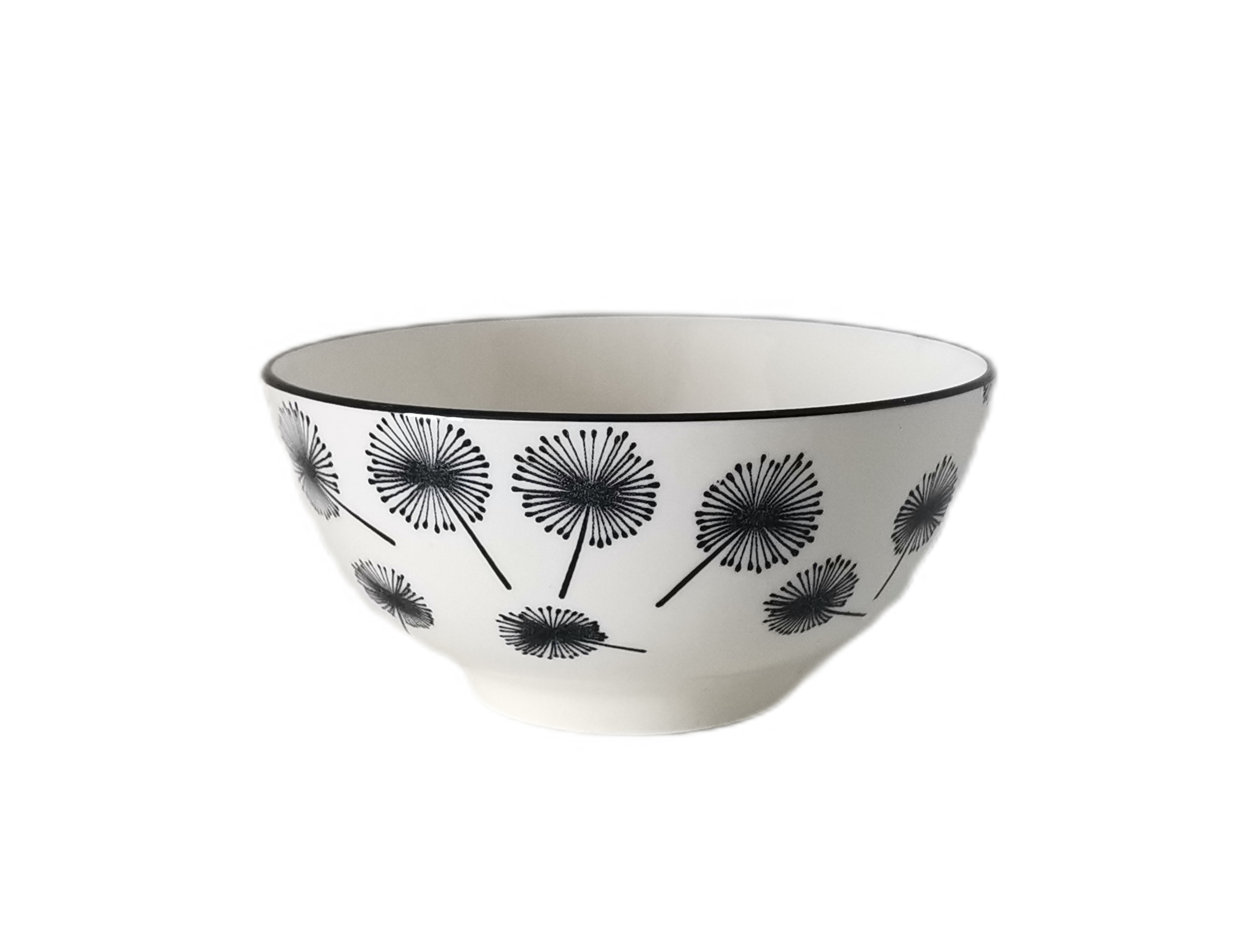 "Dandelion" Бульонница 15см 700мл  (фарфор) (12/60)