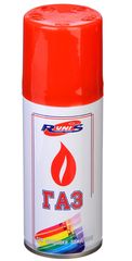 Газ для зажигалок RUNIS 140мл с насадками, белый (металл) (1/36)