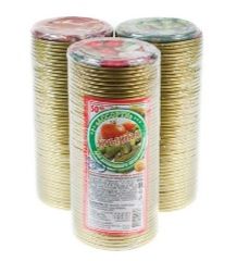 Крышка металлич.лакированная СКО 1-82 "Ассорти" (50шт) (1/12)