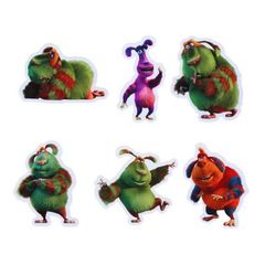 Мульти-наклейка ФИННИК, ПВХ, 10х12см, (6диз) (48/48/576)