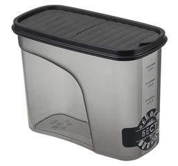 Емкость для сыпучих продуктов БЕСТ 1,5л Графитовый пласт.(1/12)