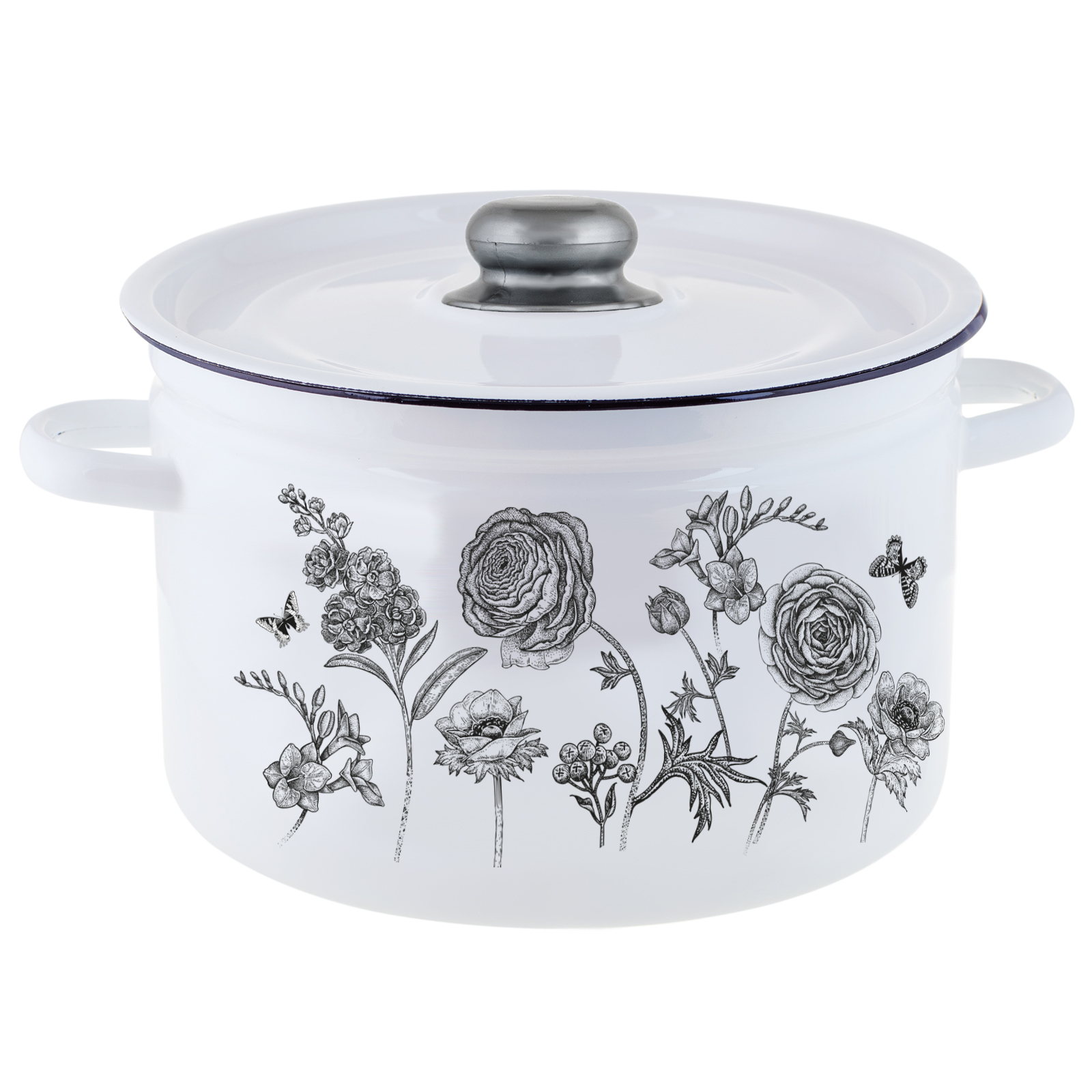 Кастрюля 7,0л Appetite Je t’aime цил эмаль (1/2)