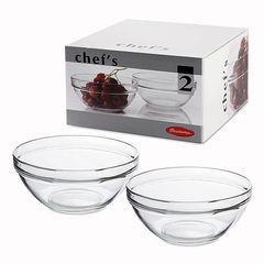 Набор салатников 2пр Chef's 200мм п/уп стекло(1/6)