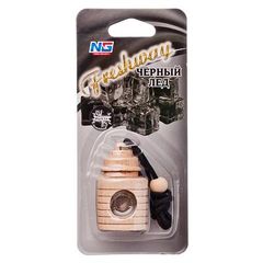 Ароматизатор NEW GALAXY Freshwaw черный лед (подвесной) (1/6/144)