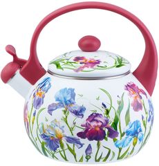 Чайник 2,0л Appetite Ирисы эмаль(1/6)