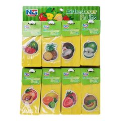 Ароматизатор бумажный "Фрукты", дисплей 80 штук, цена за 1шт NEW GALAXY (1/80/800)