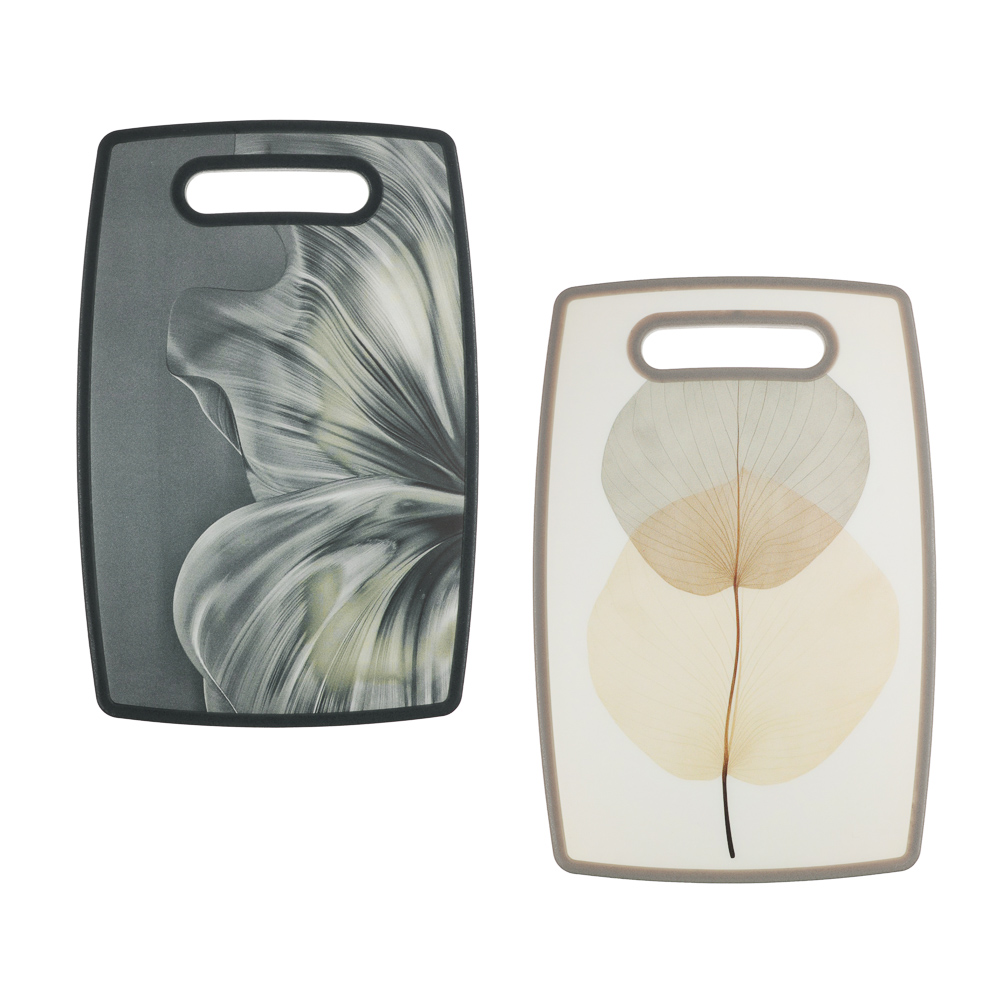 Доска разделочная, 20x30x1,2см, полипропилен, 2 диз VETTA (1/6/36)