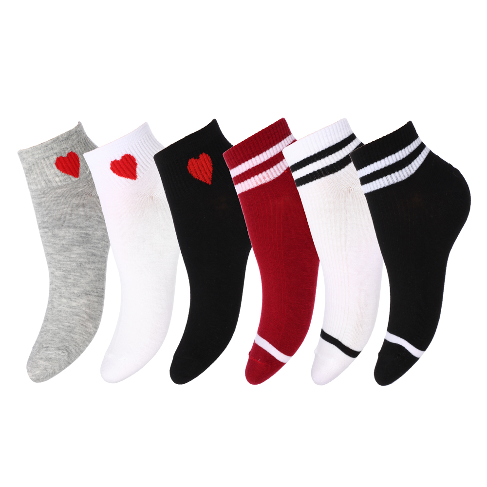 Носки женские, р.23-25, 85% хлопок, 10% полиэстер, 5% спандекс, 2диз, НН22-14 GALANTE (12/12)