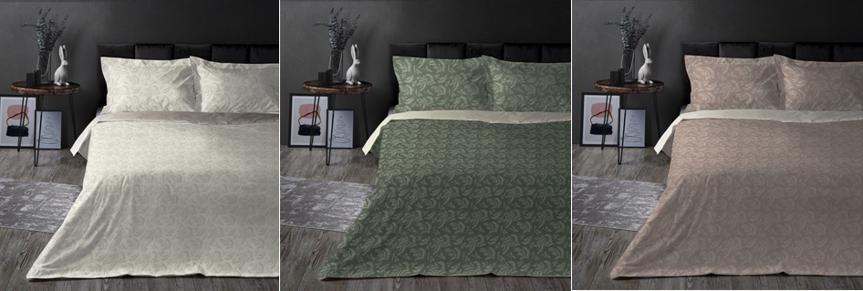 КПБ Евро 4пр, поплин, 100% хлопок, 3цв PROVANCE Кантри (1/6)