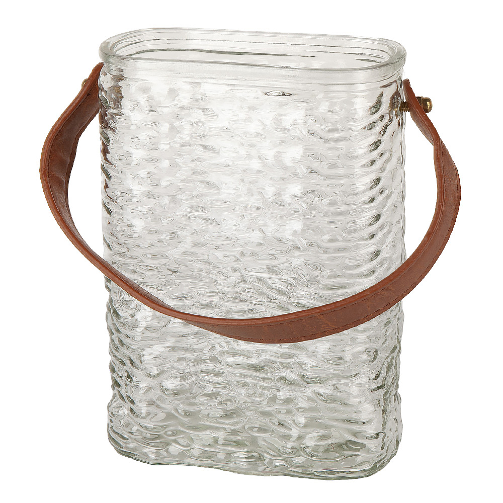 Ваза "Сумочка" 17,5см, v=1200мл. (стекло) (инд.коробка) (1/24)