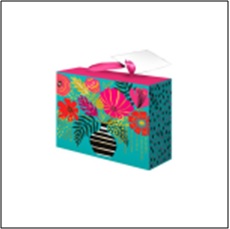 Бумажный пакет 22,5х13,5х20см д/сувенирной продукции (12/288)