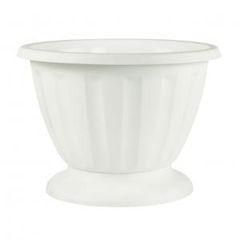 Вазон "Пальмира" 10,0л (белый),пласт (1/10)