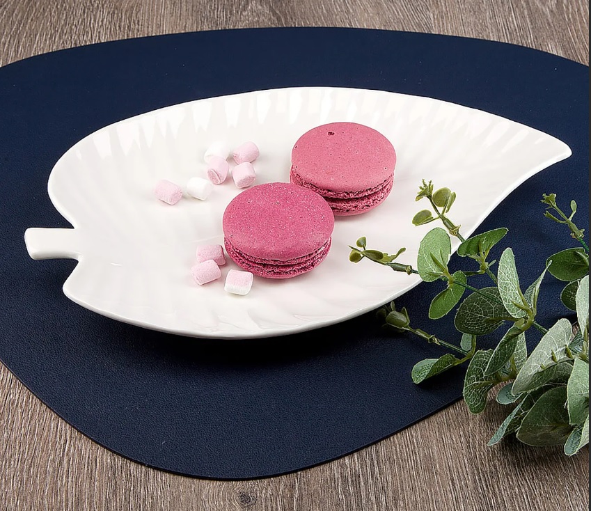 Блюдо сервировочное 30*19*3см "Маршмеллоу"  (фрф) (6/24)