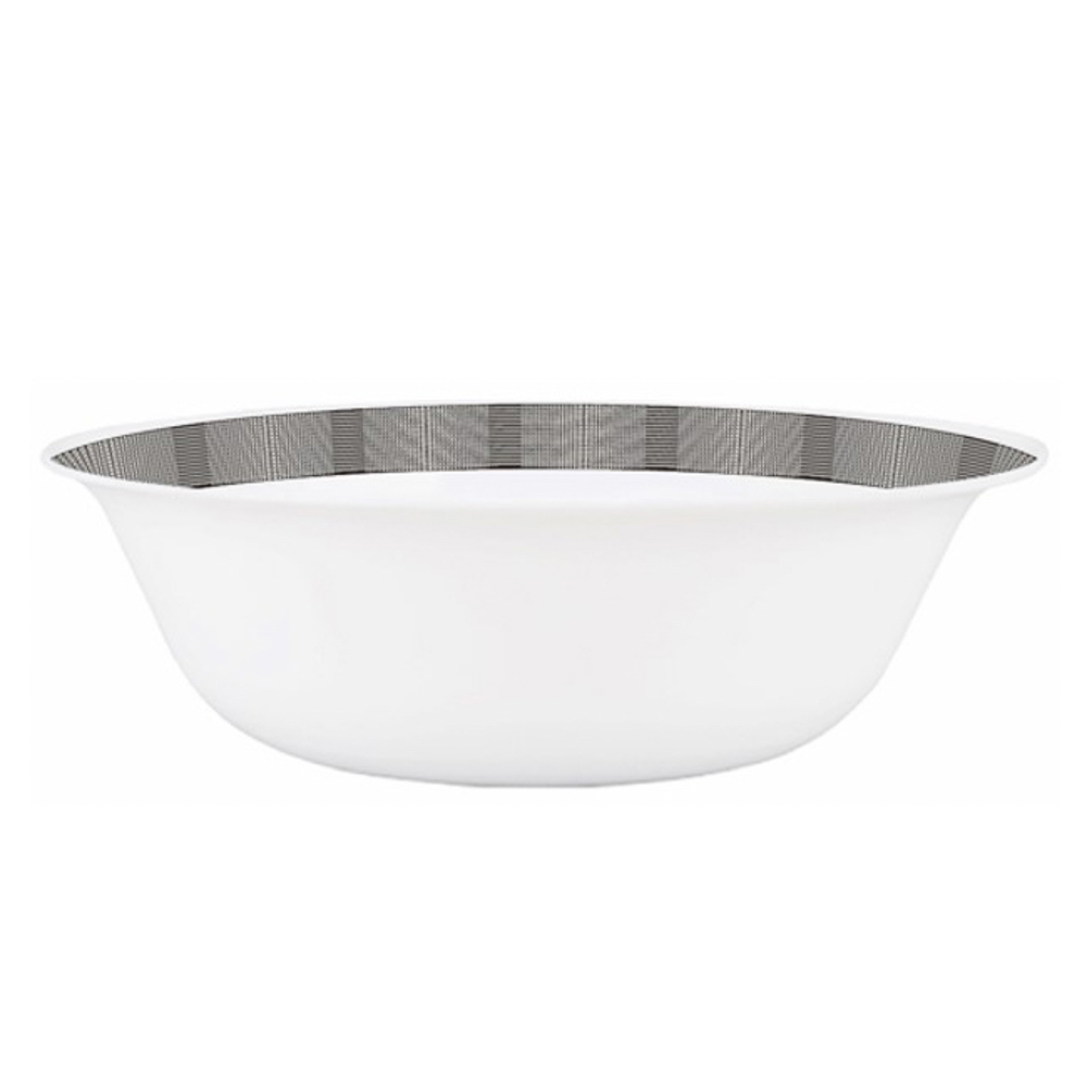 Салатник, опаловое стекло, 320мл, 12.5х5см MILLIMI Графит (6/72)