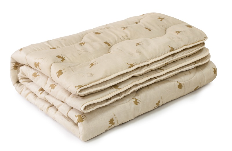 Одеяло "Облегченное" шерсть верблюжья 205х140 Микрофибра (1/7)