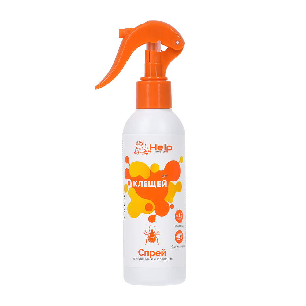 Спрей HELP от КЛЕЩЕЙ инсектицидный 200мл (1/12)