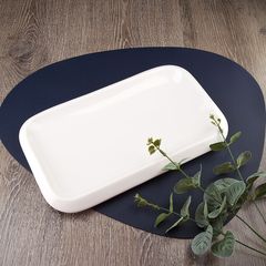 Блюдо сервировочное 30*18*2,5см "Маршмеллоу"  (фрф) (5/20)