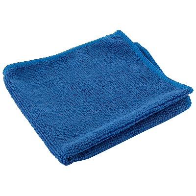 Салфетка из микрофибры 30*30см (синий) (40/200)
