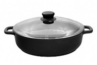 Жаровня 260мм ст/кр литая с АП ТМ Традиция Комфорт (1/3)