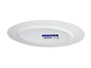Блюдо 290мм овальное  TRIANON (ударопр.стекло) (4/4)