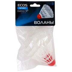 Воланы ECOS (набор из 3шт) (1/50/150)