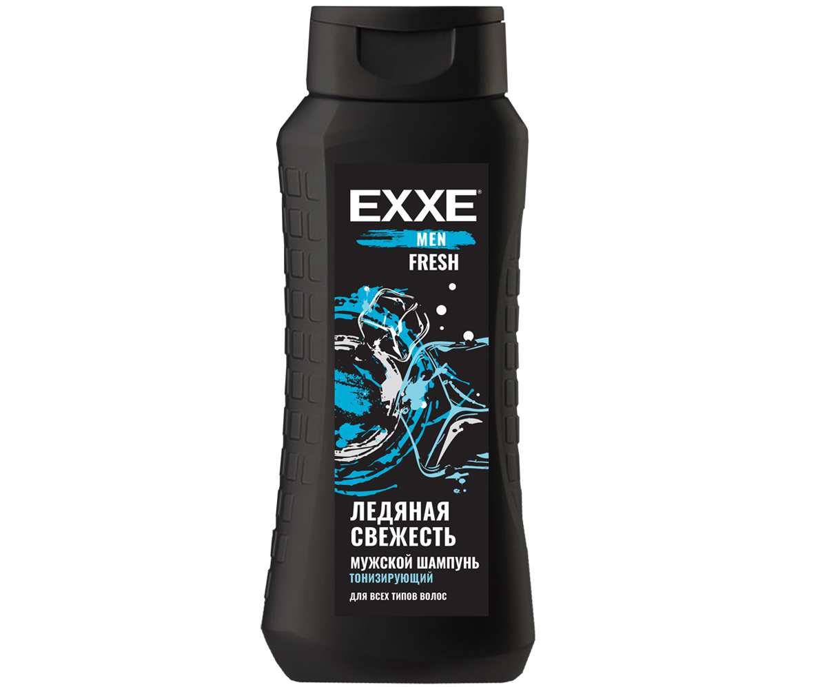 EXXE MEN Шампунь д/всех типов волос "Тонизирующий"  fresh 400 мл (12)