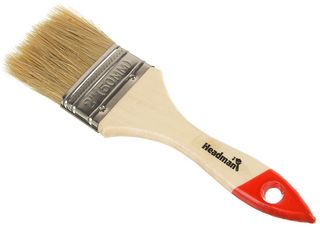 Кисть малярная 50мм 2" HEADMAN Стандарт (плоская,натур.щетина)(1/12)
