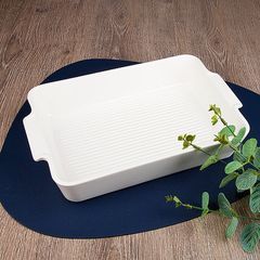 Емкость для запекания 30,5*19,5*6см "Маршмеллоу" (фрф) (1/12)