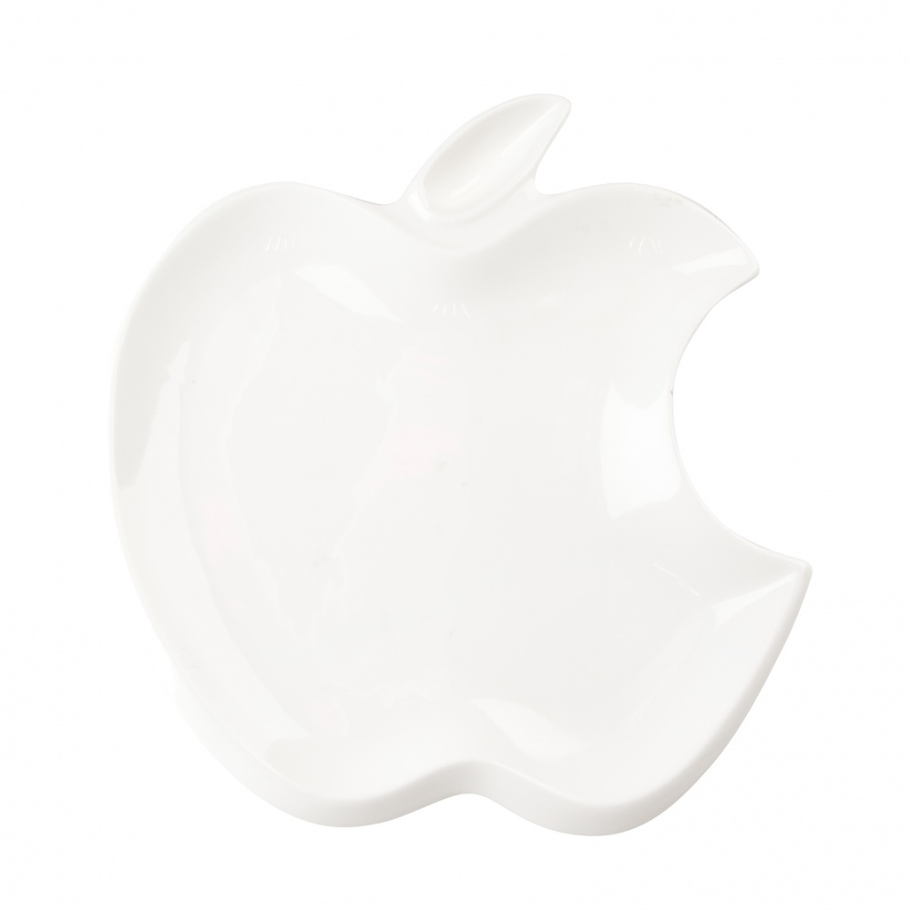 Блюдо сервировочное 20,5*18*1,5см "Маршмеллоу"  (фрф) (8/48)