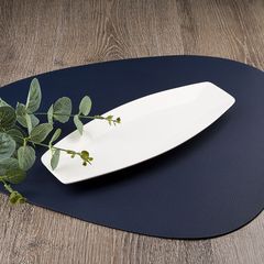 Блюдо сервировочное 26*11*2см "Маршмеллоу"  (фрф) (6/30)