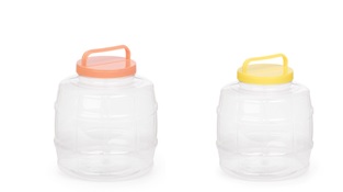 Бидон  5,0л "Бочонок" ПЭТ пласт.(10)