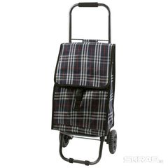 Тележка 30кг с сумкой Tartan р-р тел.31*27*84 (1/10)