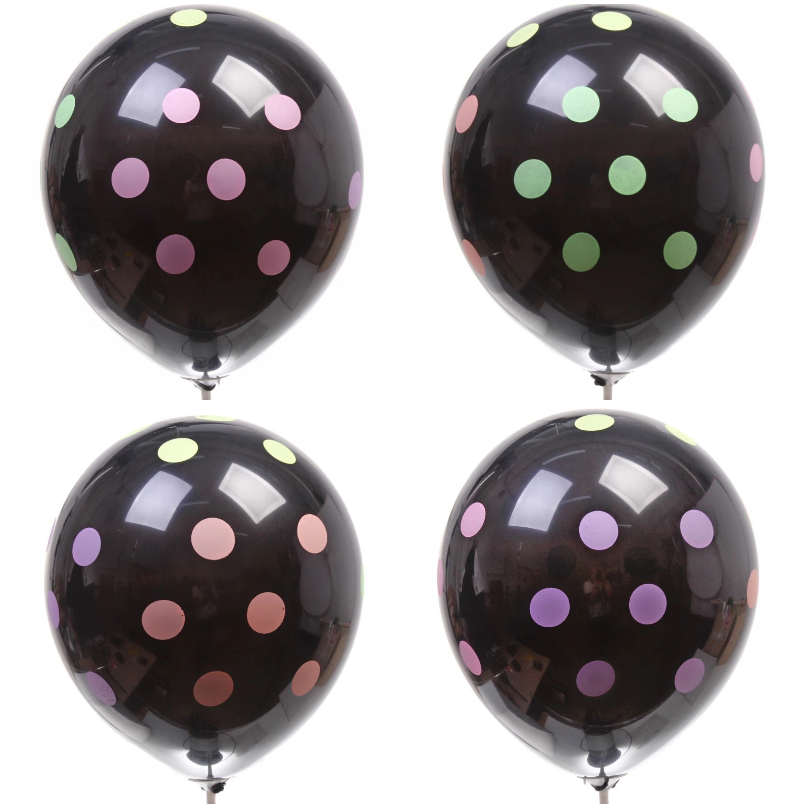 Воздушные шары  25 шт, 12"/25см "Неон" (1/1)