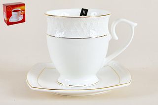 "Снежная королева" Пара чайная 340мл высокая,(керам.) п/у (1/12)