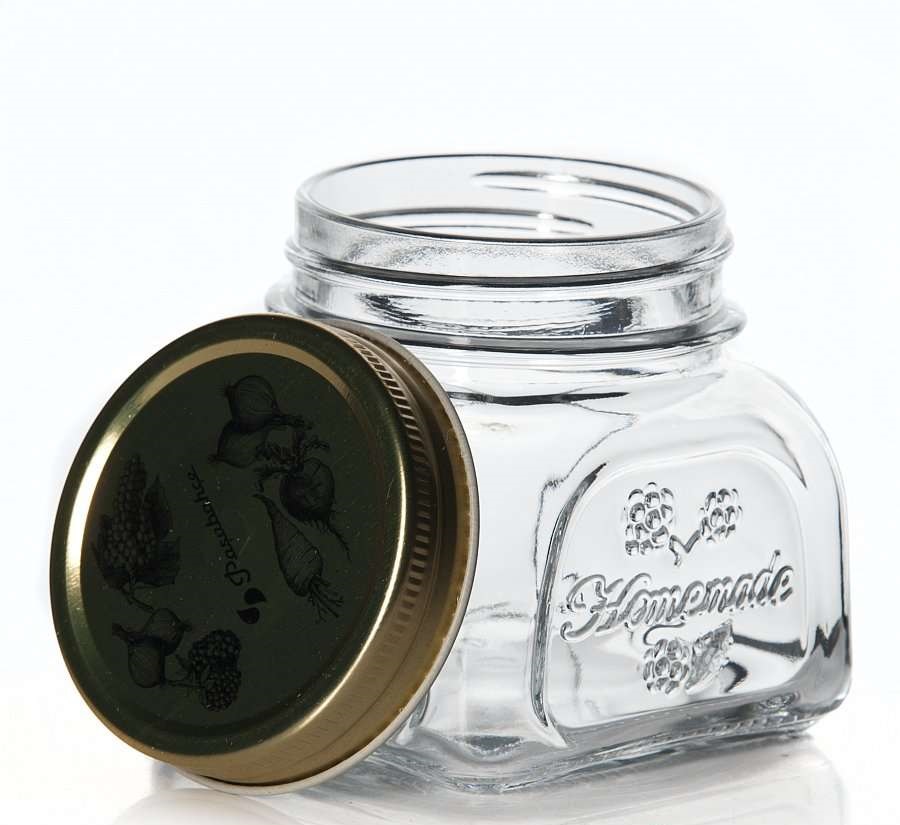 Банка ХОММЕЙД 300мл мет/кр стекло (24)