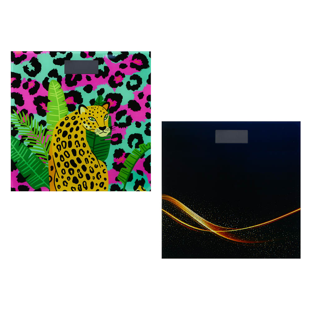 Весы напольные электронные Morden Style, ЖК-дисплей, макс. нагр. до 180кг, 26х26 см(1/10)