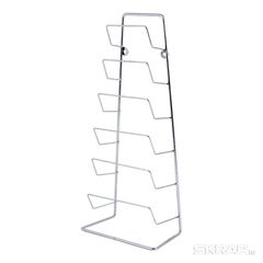 Подставка-держатель для крышек 45*18,5*11см.хром (1/30)