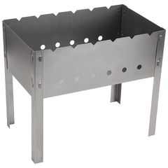 Мангал ECOS сборно-разборный 400х240х350мм, 0,35мм сталь.(1/10)