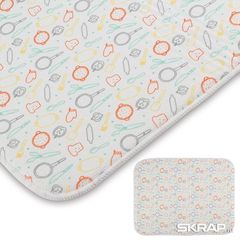Коврик для сушки посуды 40*30см (микрофибра/) (10/40)