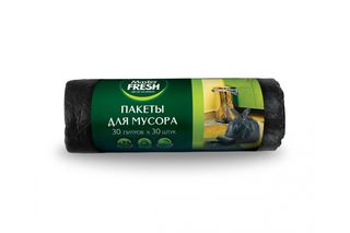 Пакеты для мусора 30л 30шт MASTER FRESH MFGB30-30R (1/50)