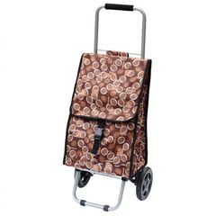 Тележка 30кг с сумкой Brown р-р тел.31*28*84 (1/10)
